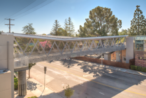 Oakwood School Pedestrian Bridge photo